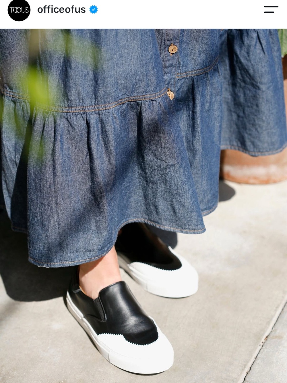 The Office of Angela Scott Harper Black White Leather Sneakers